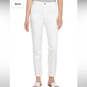 Nautica Ladies Cotton/Tercel Stretch Ankle Pant With Pockets Size 6/28